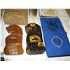 Image 3 : 2 CARVINGS AND OTHER NATIVE ITEMS