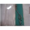 Image 1 : SILVER AMETHYST NECKLACE AND BLACK STONE NECKLACE