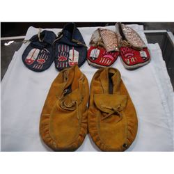 3 PAIR OF MUKLUKS
