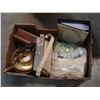 Image 2 : ANTIQUE KETTLE, VINTAGE PURSE, AND EVENING GLOVES