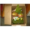 Image 1 : VINTAGE PAPER EASTER EGGS, BUNNY, AND EGGS
