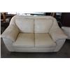 Image 1 : NATUZZI LEATHER LOVE SEAT