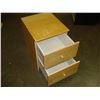 Image 2 : MAPLE 2 DRAWER NIGHTSTAND