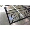 Image 2 : BLACK METAL QUEEN SIZE BEDFRAME