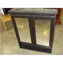 IKEA BLACK BATHROOM VANITY MIRROR