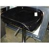 Image 2 : BARSTOOL AND LEATHER OTTOMAN