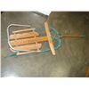 Image 2 : VINTAGE WOOD SLED W/ HANDLE