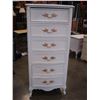 Image 1 : FRENCH PROVINCAL 6 DRAWER LINGERIE CHEST