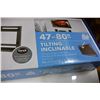 Image 2 : NEW OVERSTOCK INSIGNIA 47 TO 80 INCH TILTING TV WALL MOUNT, 120LB CAPACITY