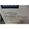 Image 3 : NEW OVERSTOCK INSIGNIA DESKTOP MONITOR MOUNT