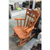 Image 1 : PINE ROCKING CHAIR