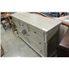 Image 2 : BRAND NEW ASHLEY MODERN GREY 7 DRAWER DRESSER, SOLID WOOD, RETAIL $1699