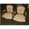 Image 1 : PAIR OF VICTORIAN STYLE PARLOUR CHAIRS