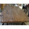 Image 2 : BRAND NEW ASHLEY DARK FINISH DINING TABLE AND 6 UPHOLSTERED DINING CHAIRS, RETAIL $2899