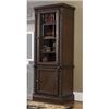 Image 2 : BRAND NEW IN BOX ASHLEY GLASS DOOR CARVED PIER UNIT, 2 PIECE DISPLAY CABINET, RETAIL $3699