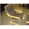 Image 2 : BENTWOOD CHAIR AND OTTOMAN