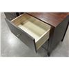 Image 3 : PAIR OF MODERN 2 DRAWER NIGHT STANDS
