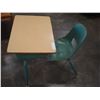Image 1 : STUDENTS DESK W/ BUILT IN CHAIR