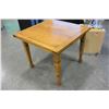 Image 1 : VINTAGE OAK DRAWLEAF DINING TABLE