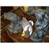 Image 1 : NATURES WINDOW LIMITED EDITION DUCK FIGURE AND TWO CAST FIGURES