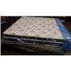 Image 1 : KINGSIZE SERTA PERFECT SLEEPER EURO TOP MEDIUM FIRM MATTRESS, WITH BOX SPRINGS RETAIL $2499