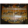 Image 2 : 2 TRAYS OF COLLECTOR SPOONS IN HOLDERS