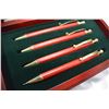 Image 2 : 5 NEW 4PC MECHANICAL PENCIL SETS IN CASE