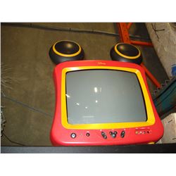 MICKEY MOUSE TV AND VHS PLAYER