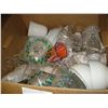 Image 1 : LARGE BOX OF ESTATE STEMWARE ETC