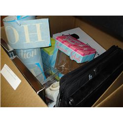 BOX OF VARIOUS ESTATE GOODS