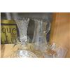 Image 3 : LOT OF GLASSWARE AND CRYSTAL