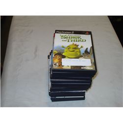 LOT OF PLAY STATION TWO GAMES