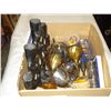 Image 1 : METALWARE AND CANDELABRA