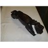 Image 1 : LARGE CARVED WOODEN PANTHER