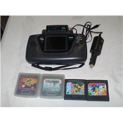 SEGA GAME GEAR W/ ACCESSORIES