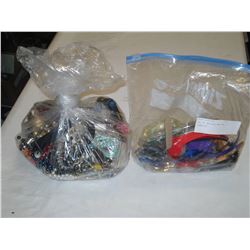 BAG OF WATCHES AND BAG OF JEWELLRY