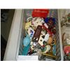 Image 5 : BAG OF WATCHES, BAG OF JEWELERY, AND TOTE OF COLLECTIBLES