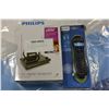 Image 1 : NEW OVERSTOCK PHILIPS HDTV PASSIVE DIGITAL ANTENNA AND 3 IN 1 REMOTE