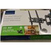 Image 1 : NEW OVERSTOCK INSIGNIA 33 TO 46 INCH FULL MOTION TV WALL MOUNT, 55LB CAPACITY