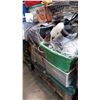 Image 2 : PALLET OF UNSORTED STORAGE LOCKER ITEMS, TOOLS, ELECTRONICS, ETC