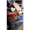 Image 2 : PALLET OF UNSORTED STORAGE LOCKER ITEMS, TOOLS, ELECTRONICS, ETC