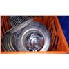 Image 2 : SET OF 4 VINTAGE CHEVY HUBCAPS