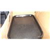 Image 2 : LOT OF NEW PLASTIC SERVING TRAYS