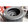 Image 2 : SET OF 4 CHAMPIRO ICE 225/ 60 R17 TIRES - 3 ON STEEL RIMS
