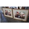 Image 1 : PAIR OF FLOWER PRINTS