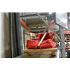 Image 2 : KIDS WOODEN SLED W/ RED CUSION