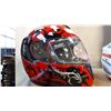 Image 2 : NEW YOUTH SIZE MOTORCYCLE HELMET WITH VISOR