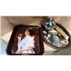 Image 1 : PEPSI TRAY COKE TRAY AND LAMP