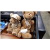 Image 1 : BURBERRY BEAR AND HUDSONS BAY BEAR
