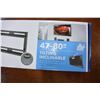 Image 2 : NEW OVERSTOCK INSIGNIA 47 TO 80 INCH TILTING TV WALL MOUNT, 120LB CAPACITY